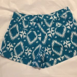 Short turquoise sz 2 tag: Banana Republic Ryan Fit